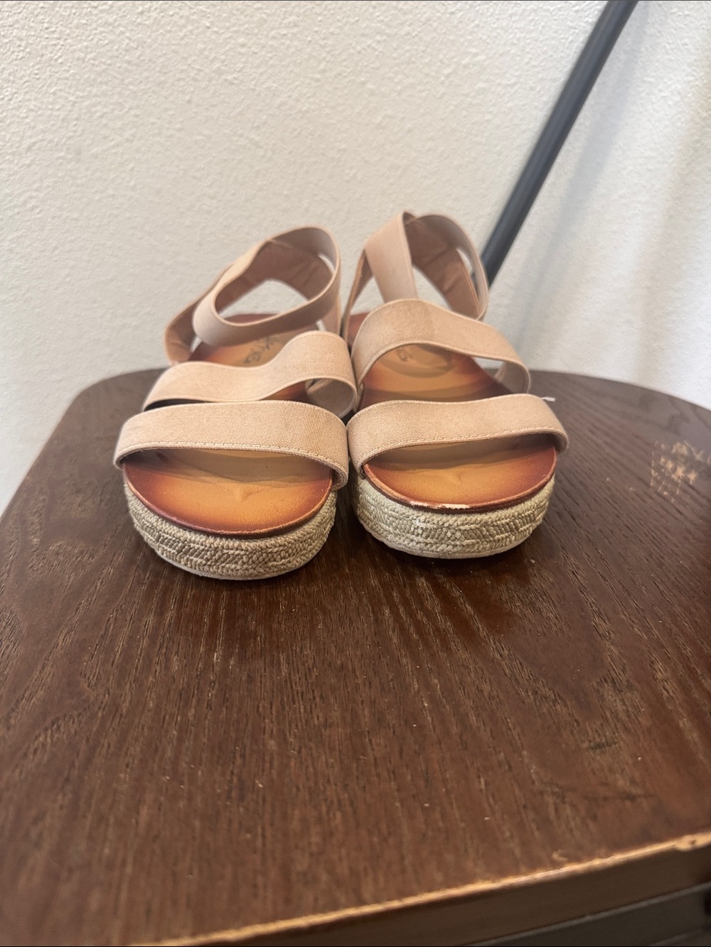Girls Platform Sandals - Nude